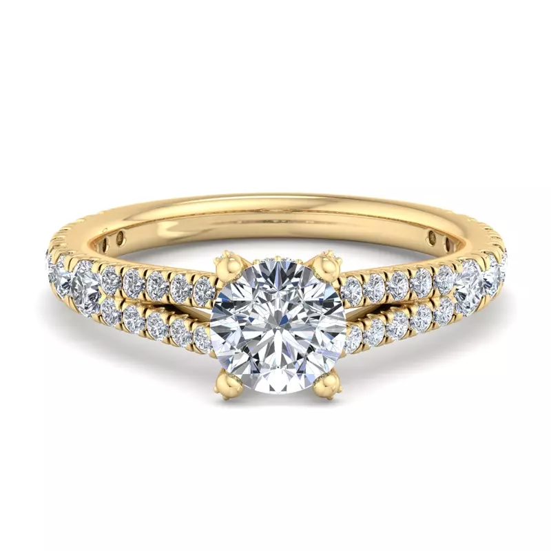 14K Yellow Gold Maeve Engagement Ring