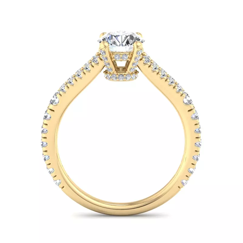 14K Yellow Gold Maeve Engagement Ring
