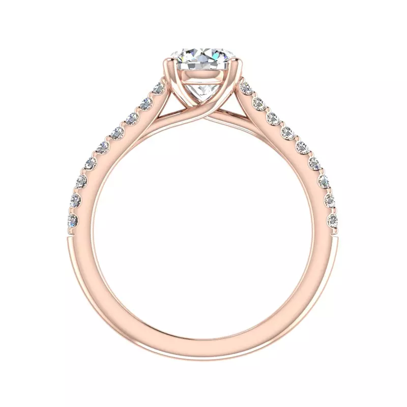14K Rose Gold Catalina Engagement Ring