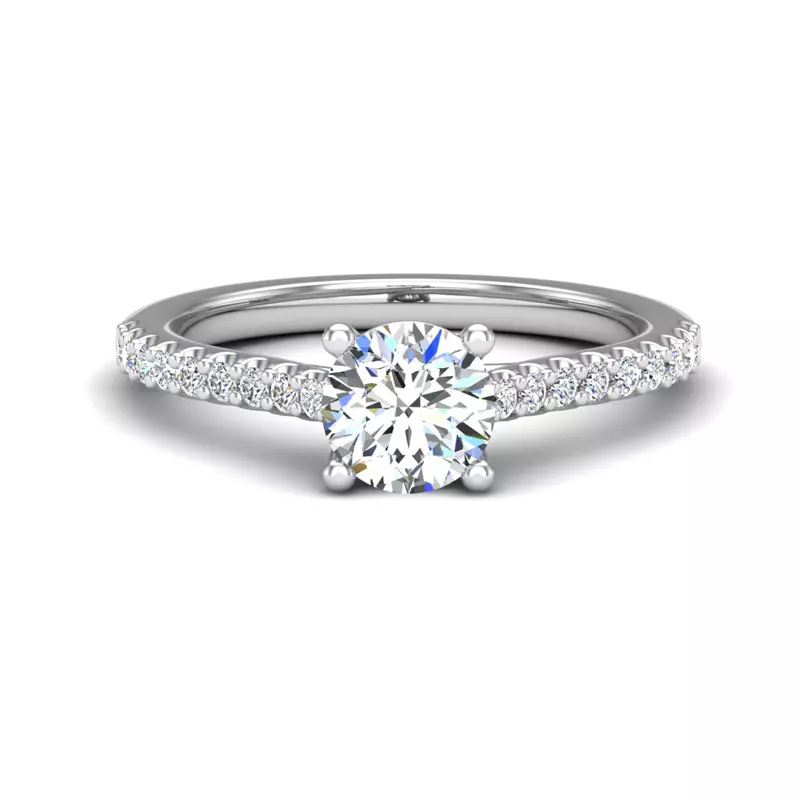 14K White Gold Catalina Engagement Ring
