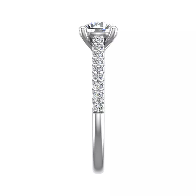 14K White Gold Catalina Engagement Ring