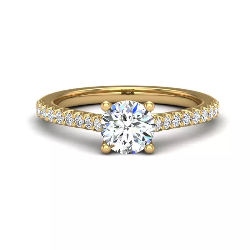 14K Yellow Gold Catalina Engagement Ring