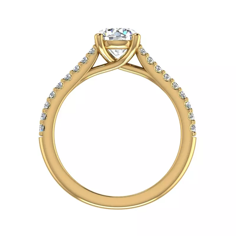 14K Yellow Gold Catalina Engagement Ring