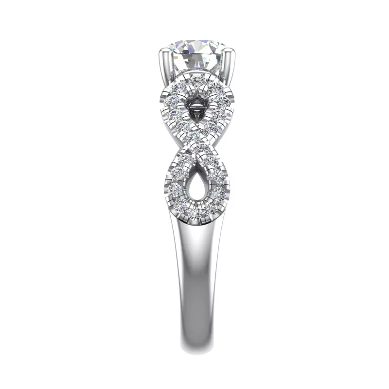 14K White Gold Sara Engagement Ring