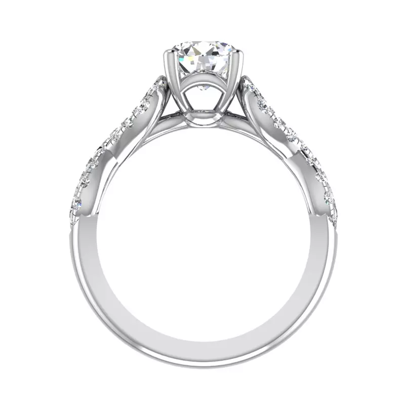 14K White Gold Sara Engagement Ring