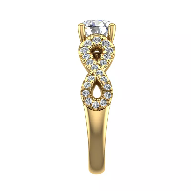 18K Yellow Gold Sara Engagement Ring