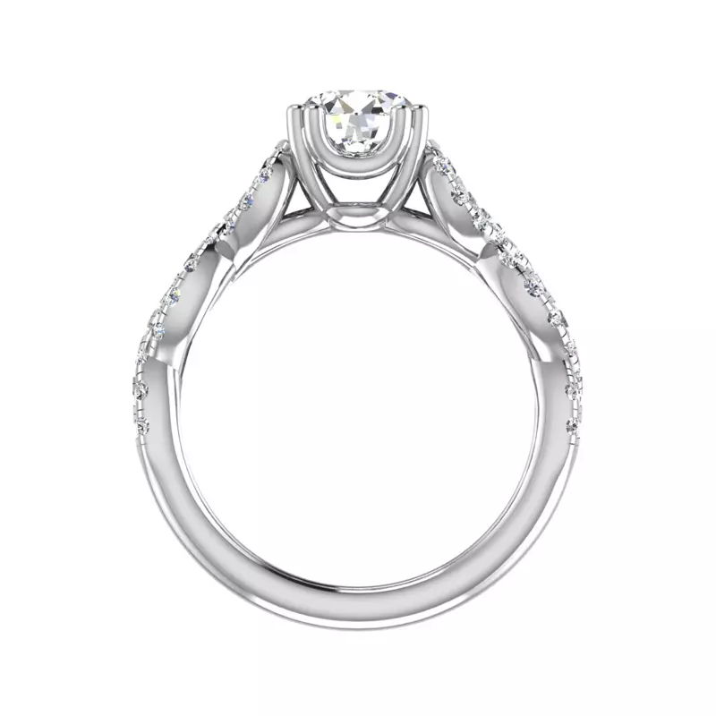 Platinum Ada Engagement Ring