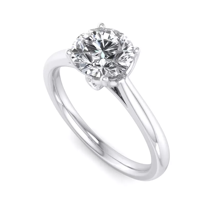 14K White Gold Juliana Engagement Ring