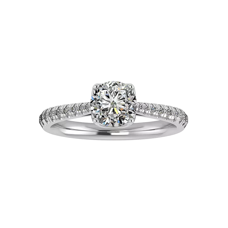 18K White Gold Millie Engagement Ring