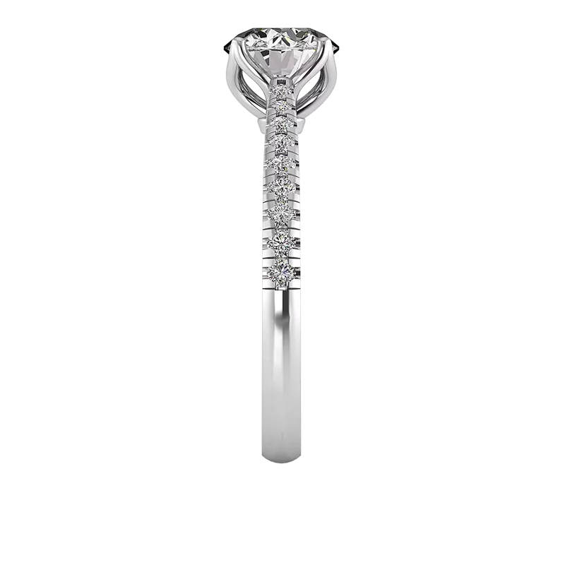 18K White Gold Millie Engagement Ring