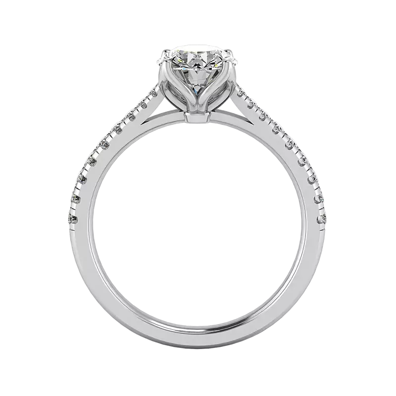 18K White Gold Millie Engagement Ring