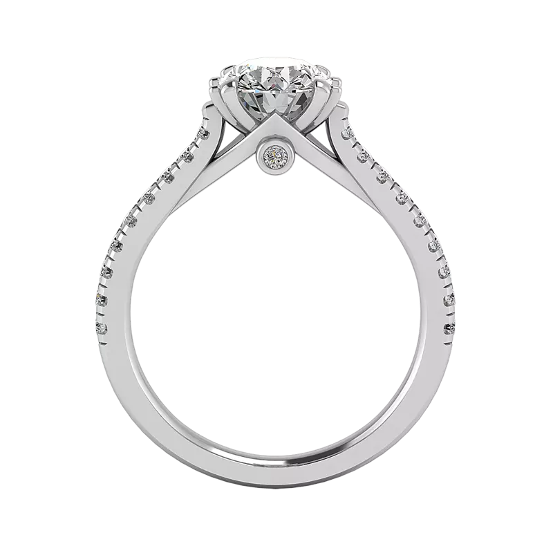 18K White Gold Brynlee Engagement Ring