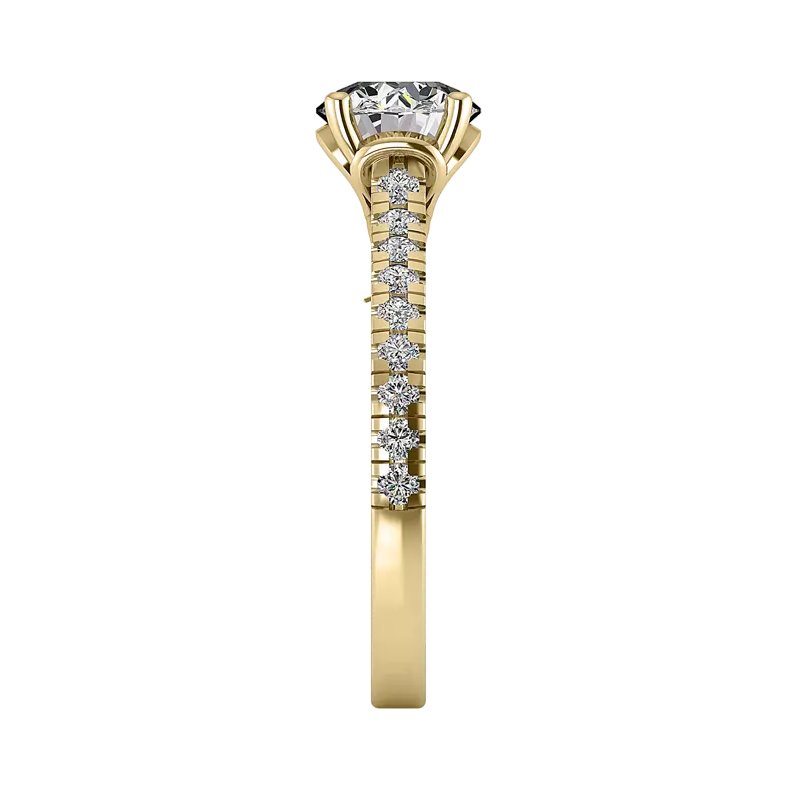 14K Yellow Gold Jordyn Engagement Ring