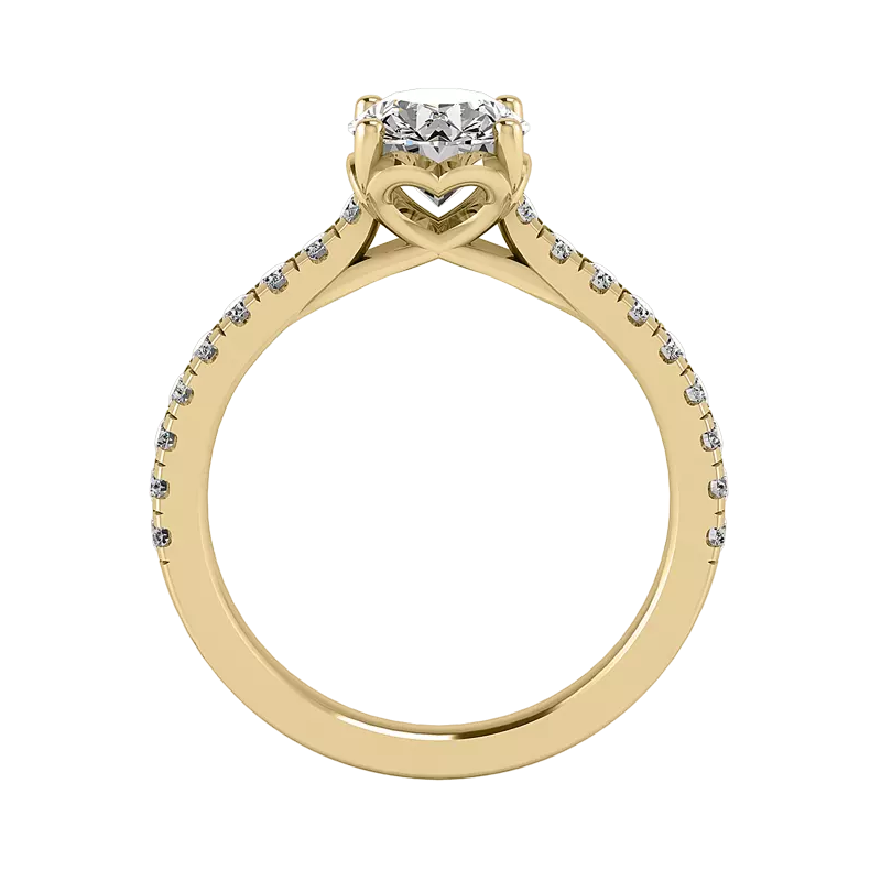 14K Yellow Gold Jordyn Engagement Ring