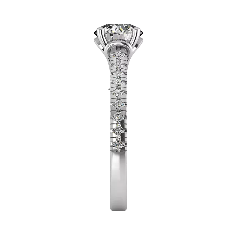 Platinum Jordyn Engagement Ring