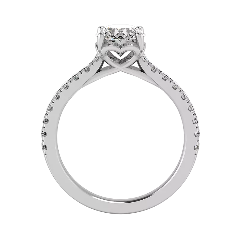 Platinum Jordyn Engagement Ring