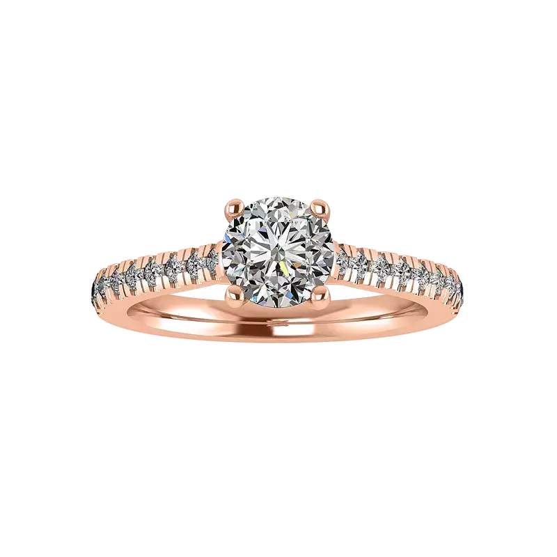 14K Rose Gold Alaina Engagement Ring