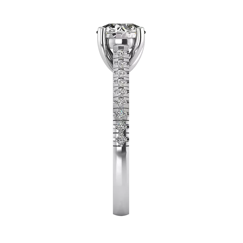 18K White Gold Alaina Engagement Ring