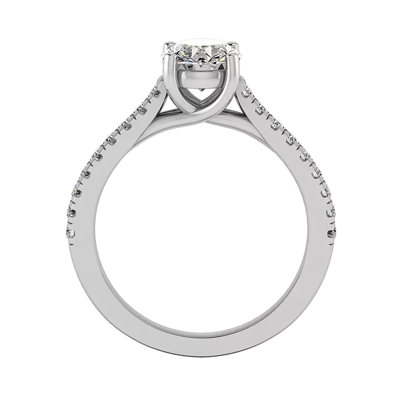 18K White Gold Alaina Engagement Ring