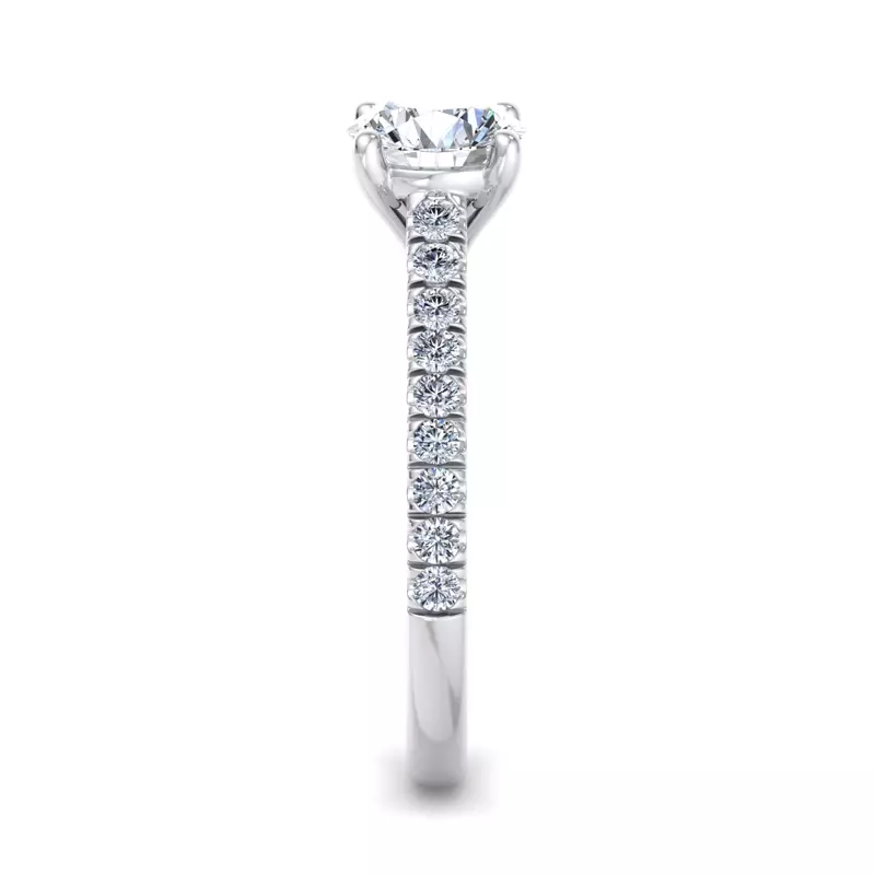18K White Gold Rosalie Engagement Ring