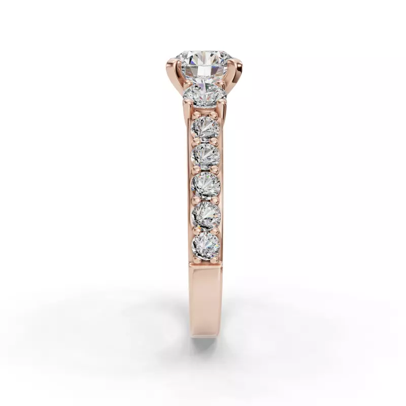 14K Rose Gold Alana Engagement Ring