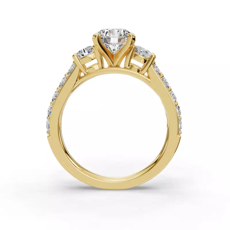 14K Yellow Gold Alana Engagement Ring