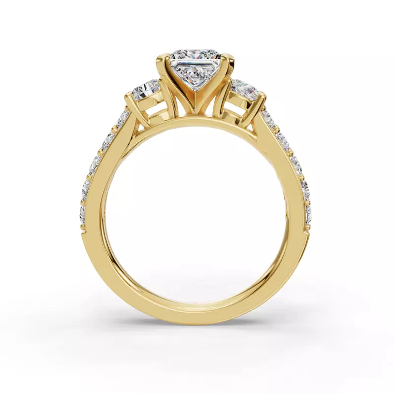 14K Yellow Gold Alana Engagement Ring