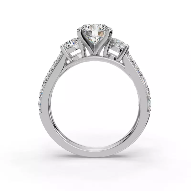 18K White Gold Alana Engagement Ring