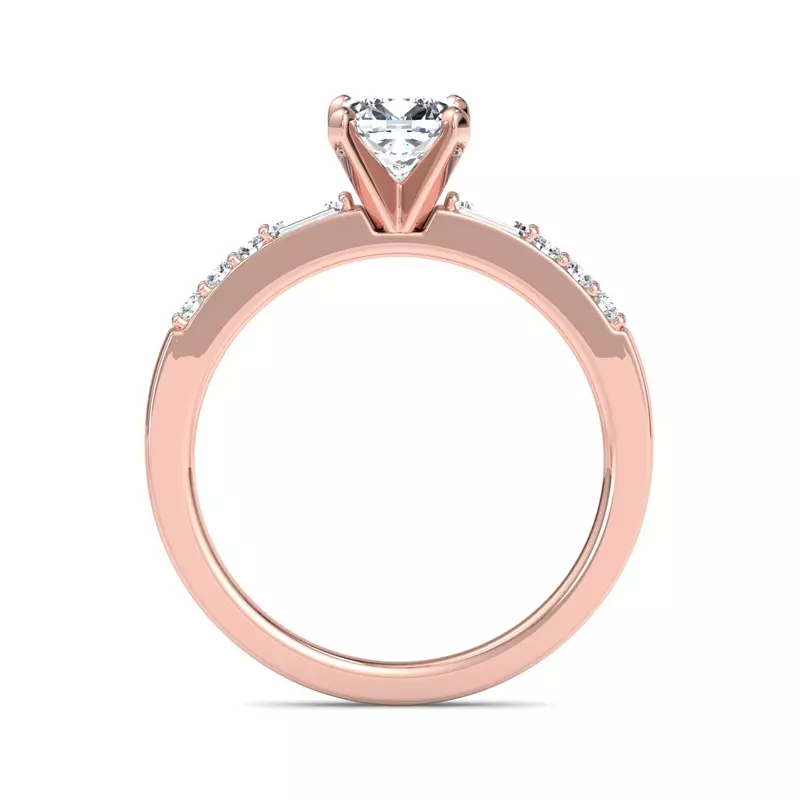14K Rose Gold Marley Engagement Ring