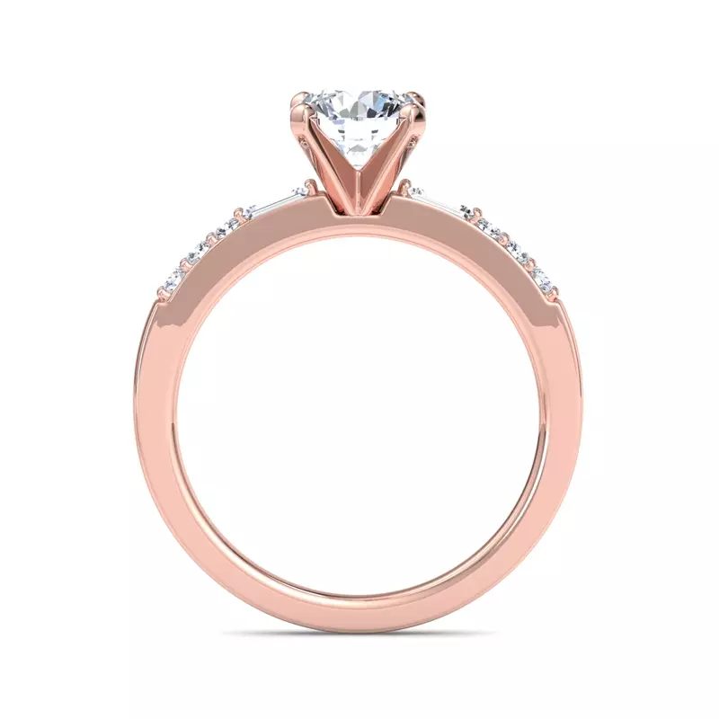 14K Rose Gold Marley Engagement Ring