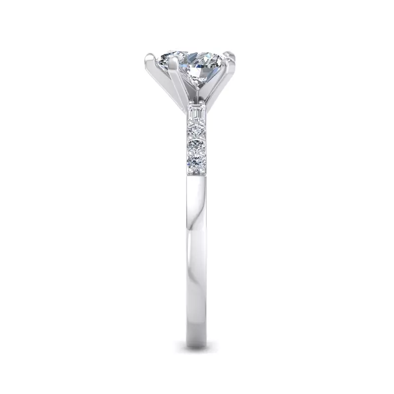 Platinum Marley Engagement Ring