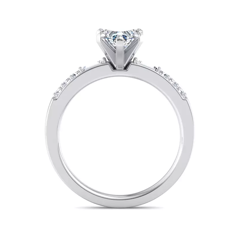 Platinum Marley Engagement Ring