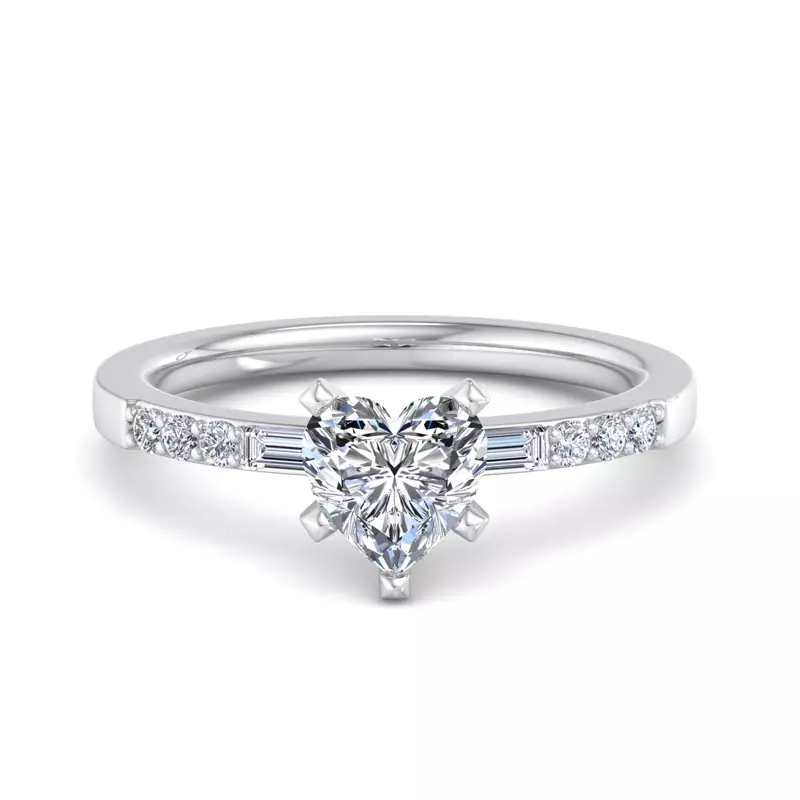 Platinum Marley Engagement Ring