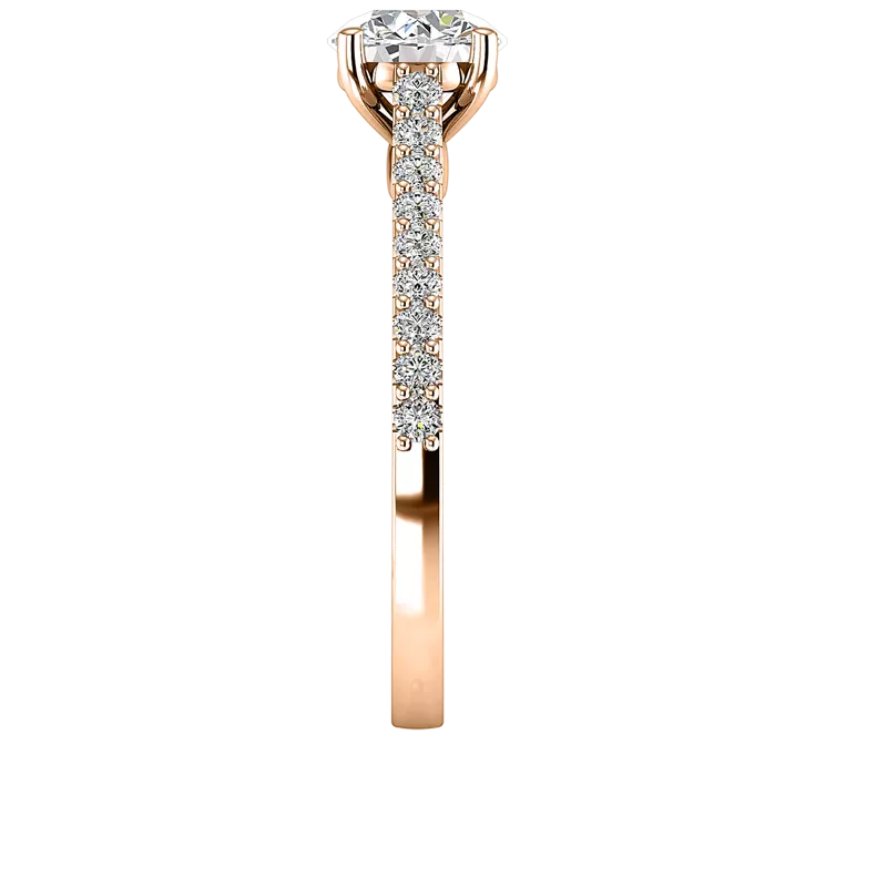 14K Rose Gold Payton Engagement Ring