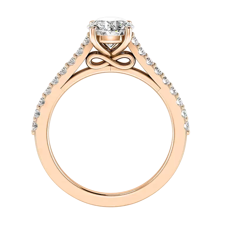 14K Rose Gold Payton Engagement Ring