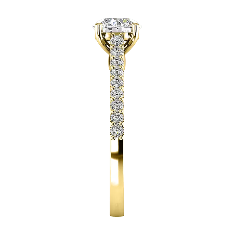 14K Yellow Gold Payton Engagement Ring