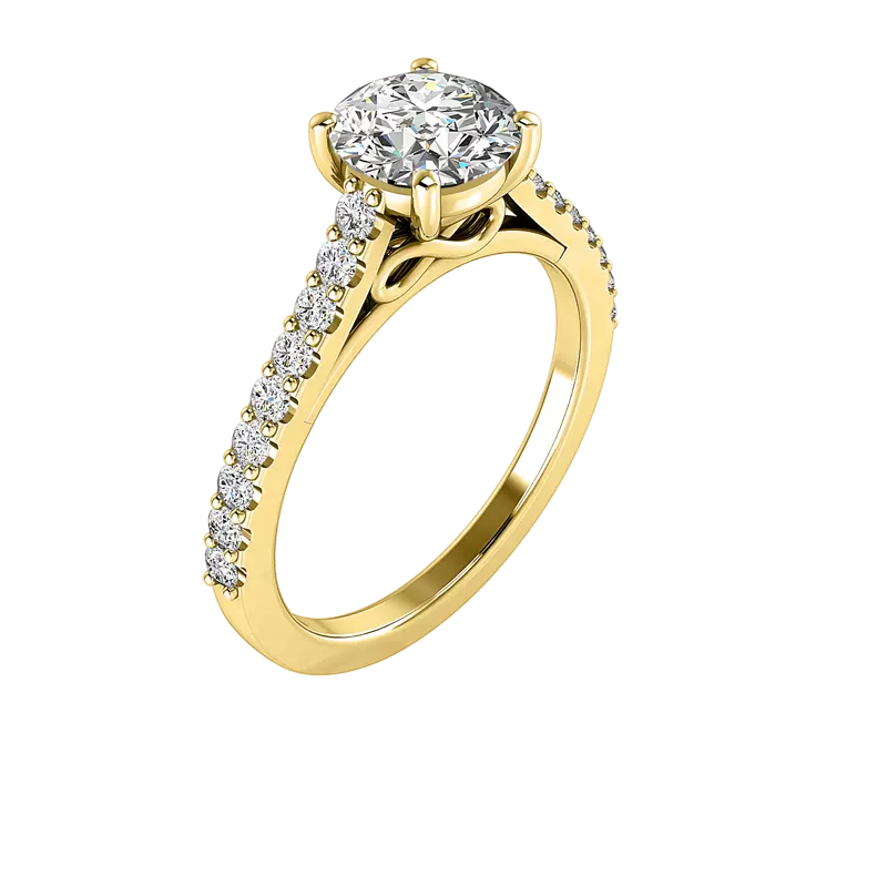 14K Yellow Gold Payton Engagement Ring