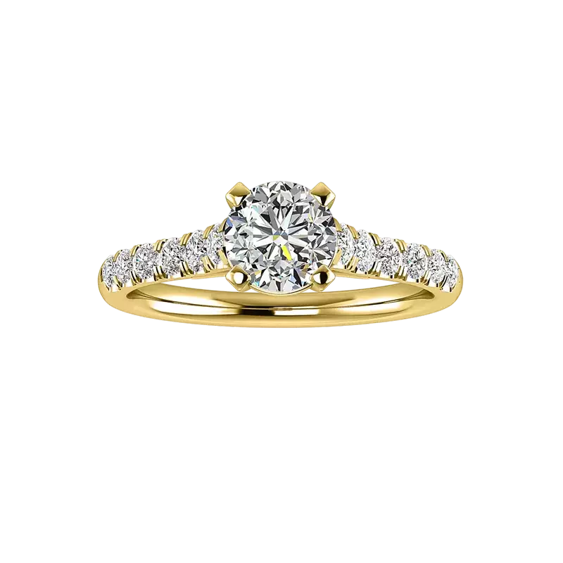 14K Yellow Gold Blake Engagement Ring