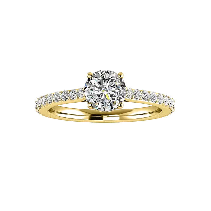 14K Yellow Gold Ruth Engagement Ring