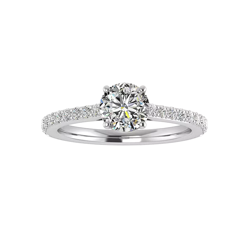 18K White Gold Ruth Engagement Ring