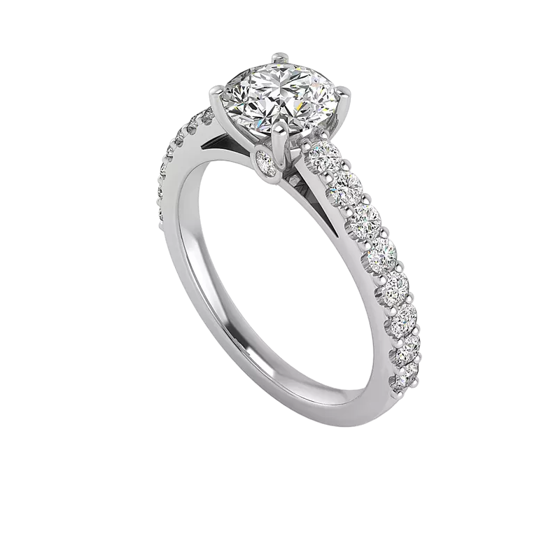 18K White Gold Alani Engagement Ring