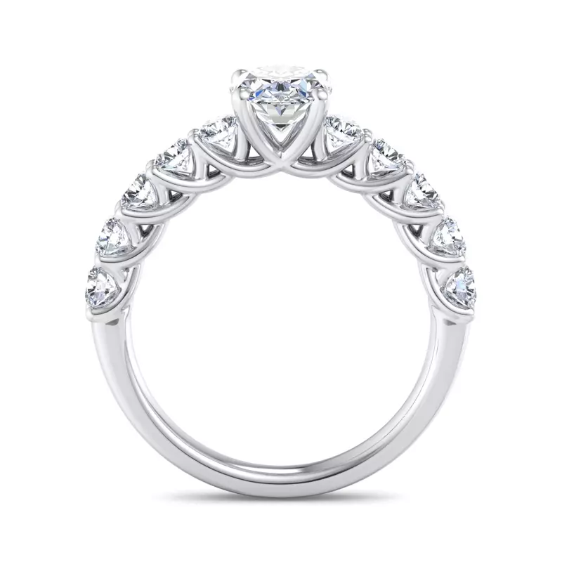 14K White Gold Annabelle Engagement Ring