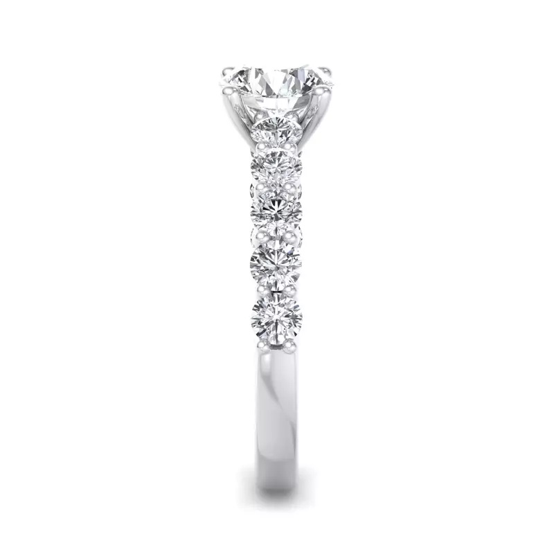 18K White Gold Annabelle Engagement Ring