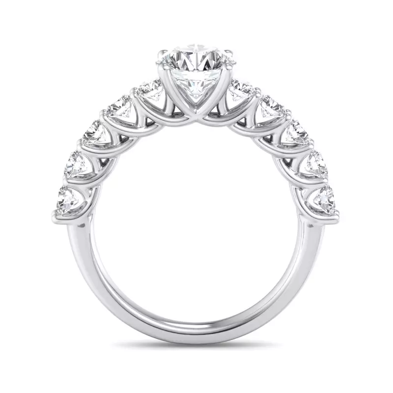 18K White Gold Annabelle Engagement Ring