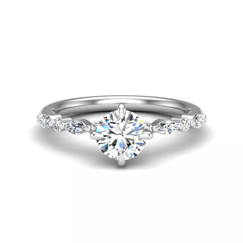 Platinum Laila Engagement Ring