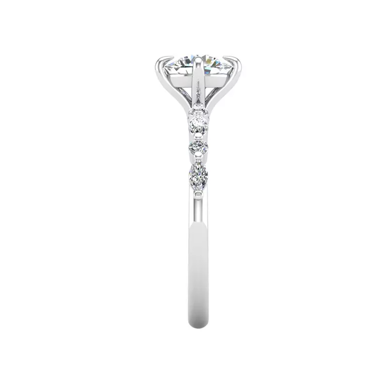 Platinum Laila Engagement Ring