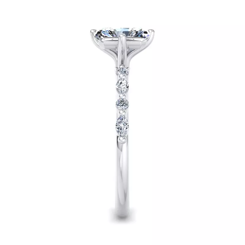 Platinum Laila Engagement Ring