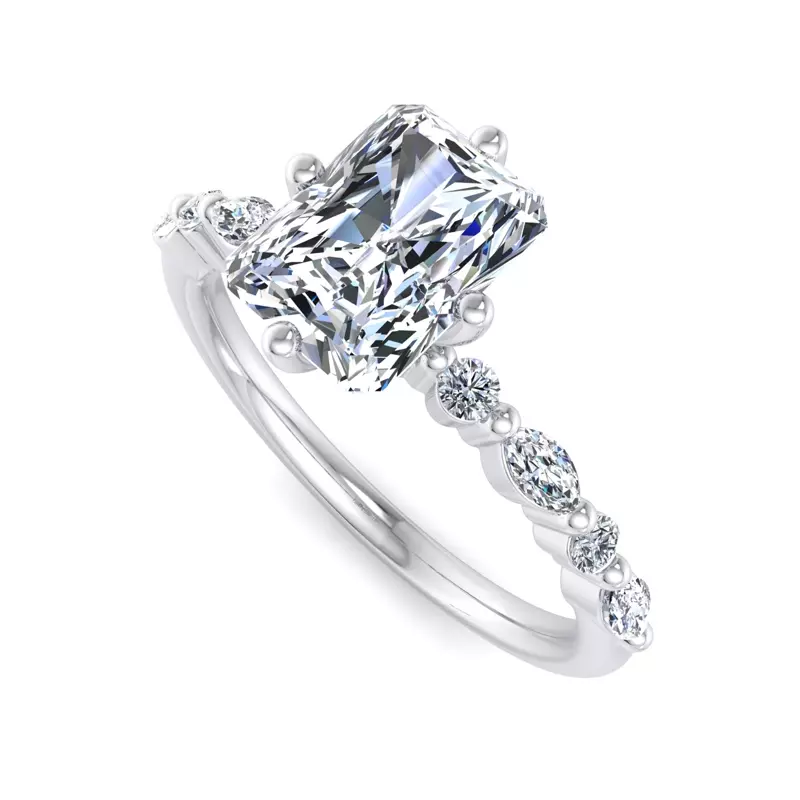 Platinum Laila Engagement Ring