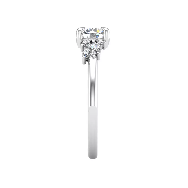 14K White Gold Rachel Engagement Ring