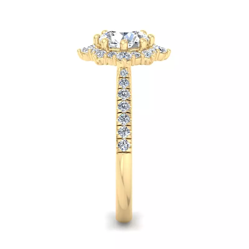 14K Yellow Gold Daniela Engagement Ring